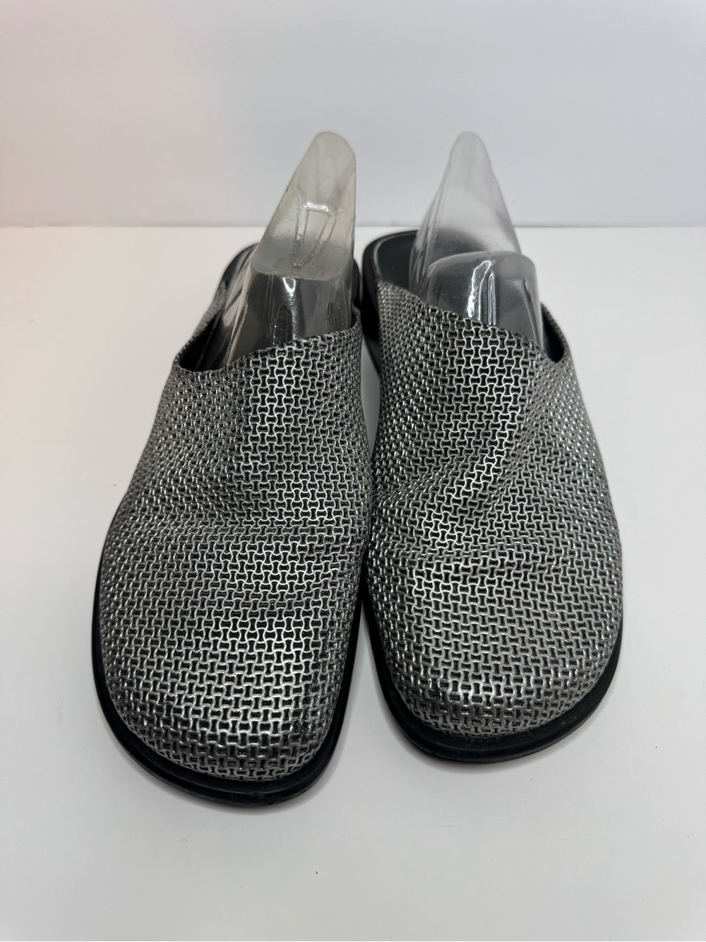 Franco Sarto Gray Mule Sandals Women's Size 8.5M